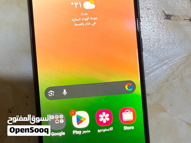 جهاز سامسونج اي 33 5 جي اخو جديد فقط فطر بالباب الخلفي