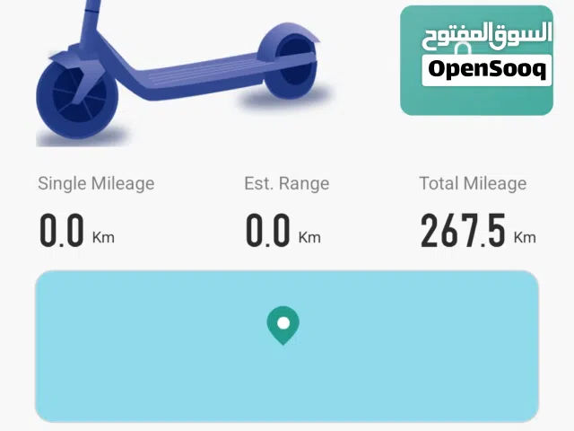 سكوتر كهربائي ب حاله ممتازه