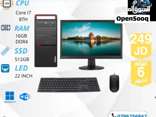 Windows Lenovo  Computers  for sale  in Amman