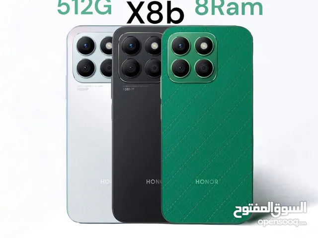 اقل سعر في المملكة x8b + سماعة هونر اصلية اكس (512GB) جيجا لدى FM Mobile x 8 b X8B X 8 B
