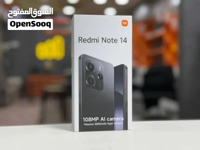Brand New Xiaomi Redmi Note 14 with 8+8 GB RAM and 256GB Storage in Green with 108MP clear camera