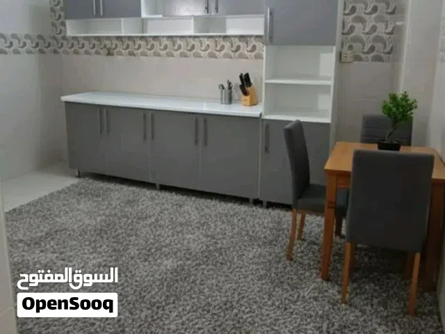 كاونتر خشب mdf مترين ونص مديل فاترينا مع سنك متر و20