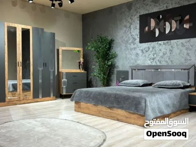 غرفة نوم تركية اقتصادية مكونة من 5 قطع للبيع -  وبسعر اقتصادي ومناسب واستعمالها لمدة سنة