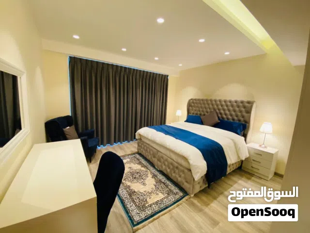 شقة غرفة وصالة للايجار في برج داماك عمان