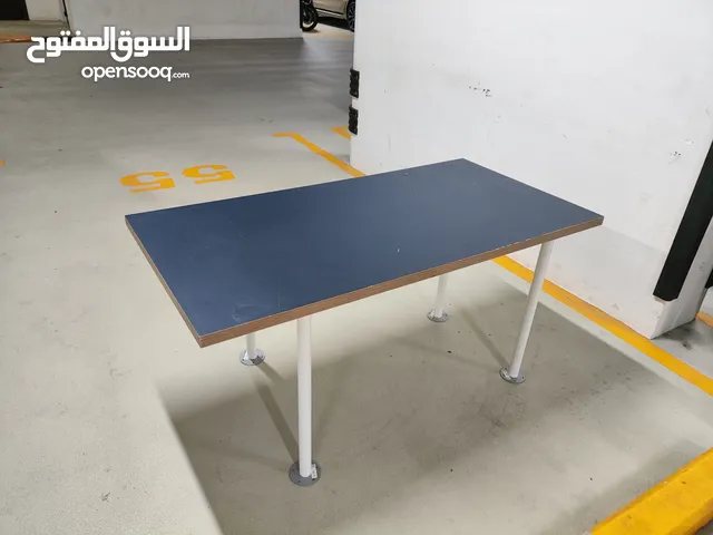 Desk IKEA, dark blue top, size 120 x 60