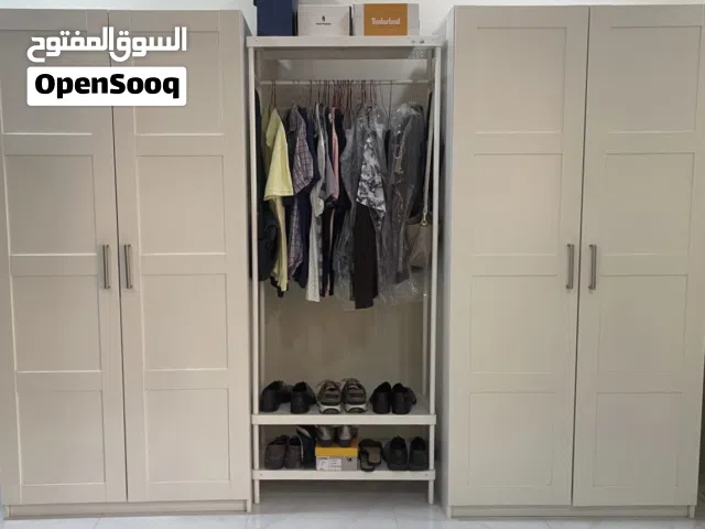 Master bedroom wardrobe Clock rack and shoe rack