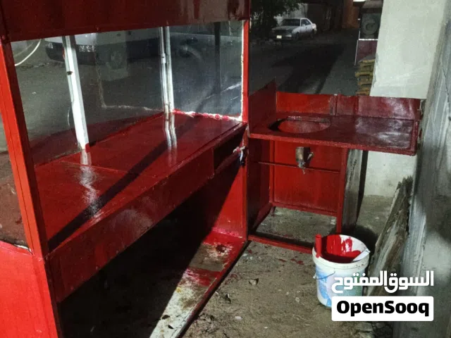 ميز فلافل +ميز التقلا + طاوه القلي +صواني الفلافل +طاسه الفلافل + جميع مستحضرات للبيع 300وبي مجال