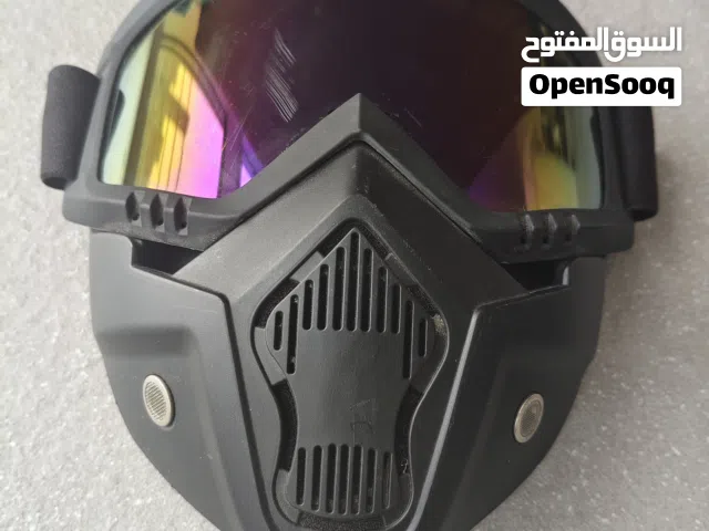 UV resistant rainbow lens proffesional riding, paintball, airsoft, full face protective mask