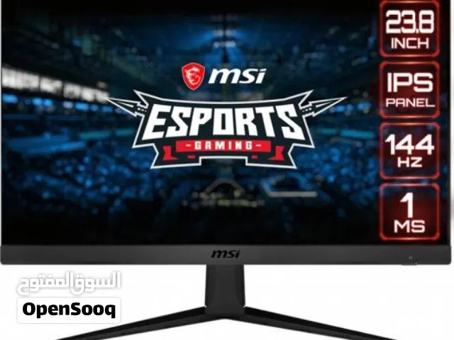 MSI Optix G24C4 Curved Gaming Monitor, 24" FHD, 1ms  شاشة جيمنج 144 هرتز للبيع