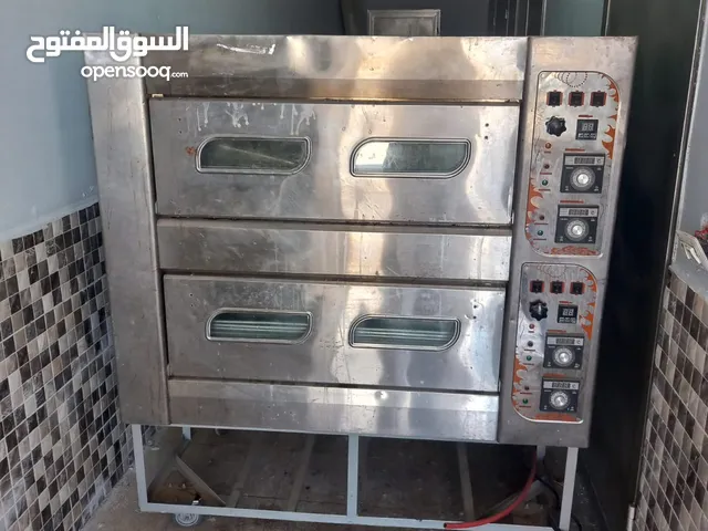 فرن حلويات غاز مع تحكم كهرباء طبقتين