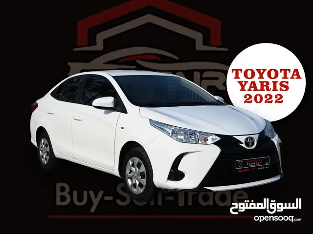 0% DP - ORIGINAL PAINT - TOYOTA YARIS SE 2022 -  FIRST OWNER - MINT CONDITION - GCC SPECS