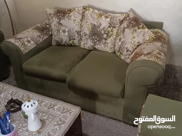 كنب خشب ثقييييل للبيع الزرقاء الجديده