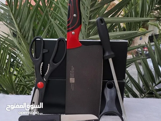 بكج سكاكين المطبخ مكون من 5 قطع قوي وحاد