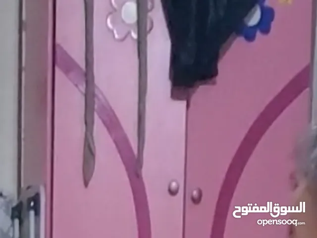 بيع غرفه نوم اطفال لون وردي معا مكتبه