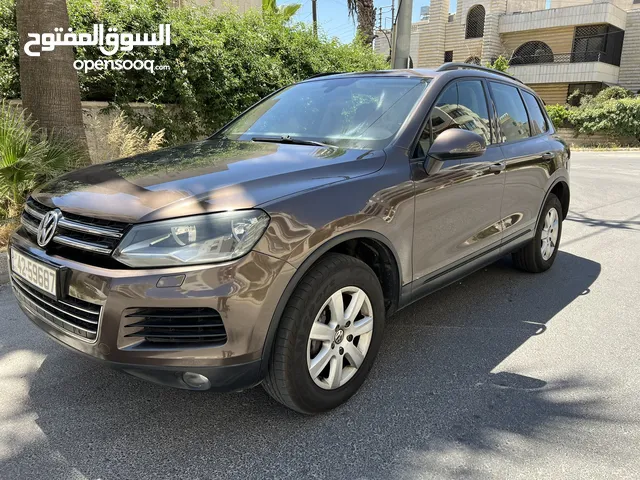 فولكسفاجن طوارق وارد 2012 وارد الوكالة VW  ممشى قليل Touareg