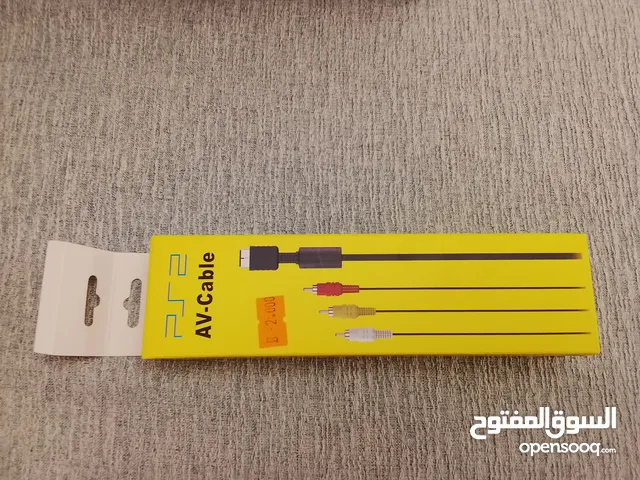 PS2 AV CABLE , كيبل ألوان