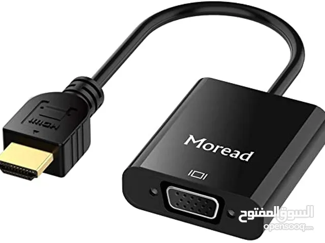 HDMI TO VGA ADAPTER MOREAD تحويلة من اتش دي ام اي  الى  في جي اه 