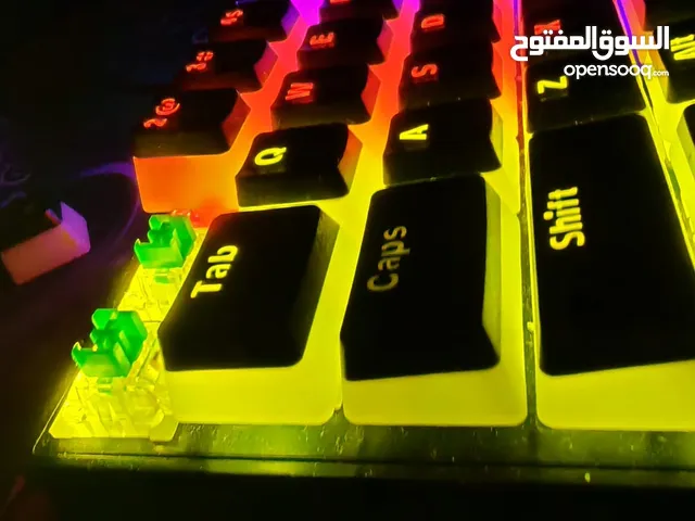 كيبورد قيمنق blue switch RGB
