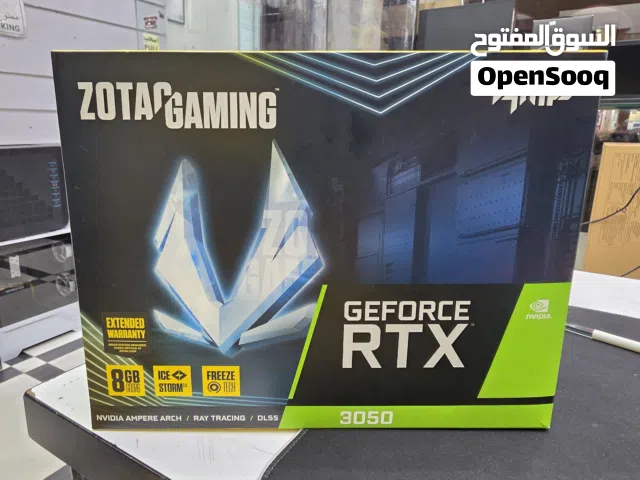 Zotaq Gaming RTX3050 vga 8gb use like new with box for sale