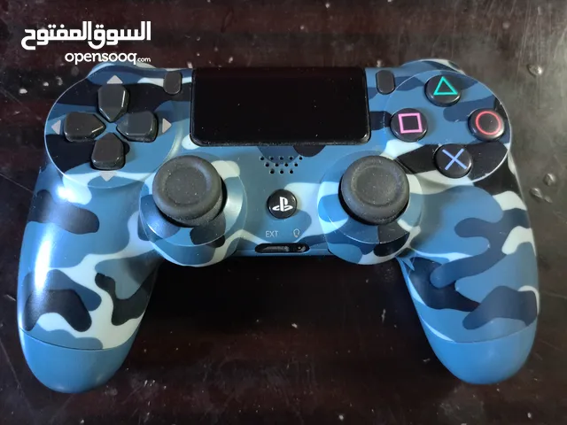 Dualshock 4 V2 Playstation 4 Slim/Pro Controller - Blue Camouflage