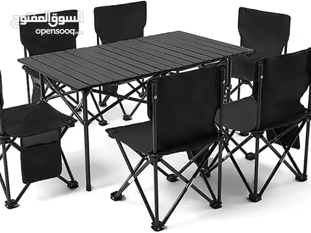 طاولة رحلات معدنية حجم كبير 95×50 لفتره محدوده