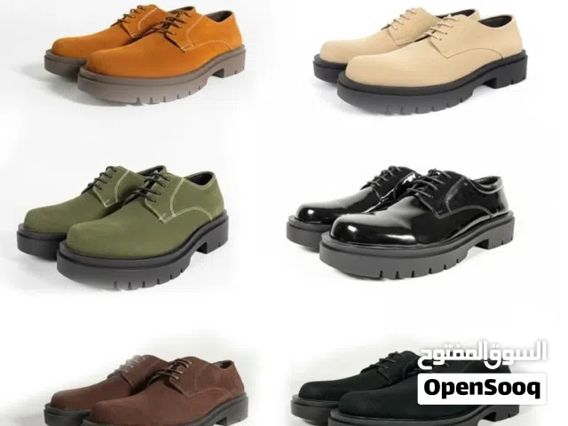 حذاء جلد طبيعي – ترند Chunky بإطلالة قوية لو بتحب الستايل الجريء والمميز...