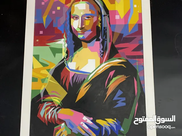 Unique hand painting Mona Lisa photoframe