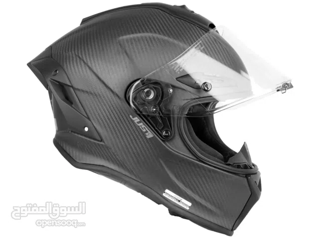 JUST1 Motorcycle Helmet Full Face J-GPR Solid Matt, Carbon