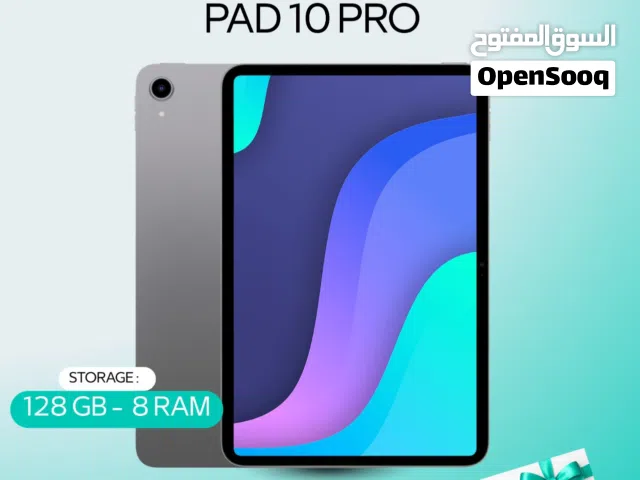TAB G-TAB PAD 10 PRO ( 128GB ) / RAM 10 NEW /// تاب جي تاب ذاكرة 138 الرام 10 الجديد