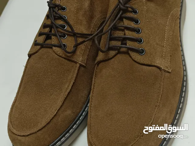 original suede leather brown