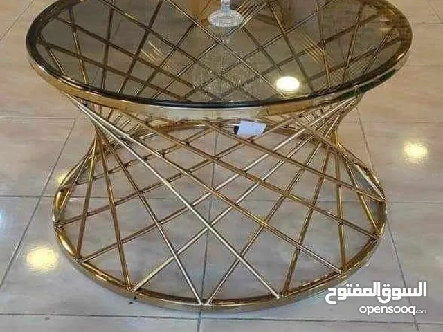 ترابيزة استانلس بزحاج فامية جديدة بسعر المصنع اعلي خامة واقل سعر