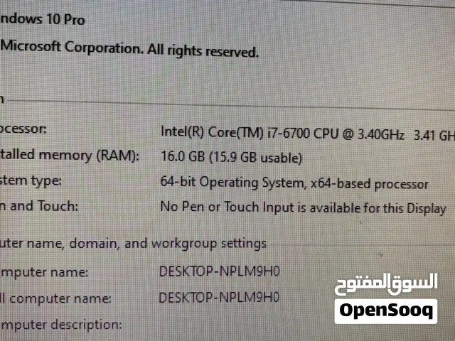 Windows HP Computers for sale in Amman