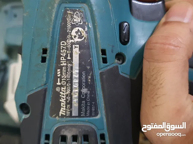 دريل ماكيتا مستعمل نظيف جدا ويرلس