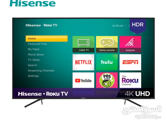 Hisense 75 inch Smart TV - 4K - Free Delivery - Warranty