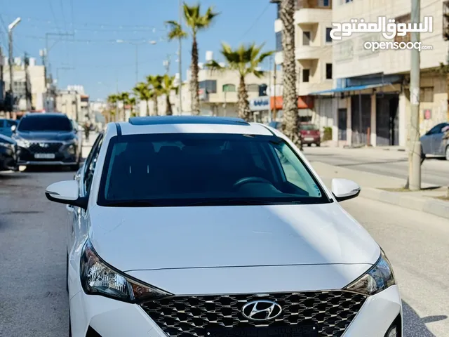 اكسنت 2024 فل فتحهه حررررق سياره بلكفاله