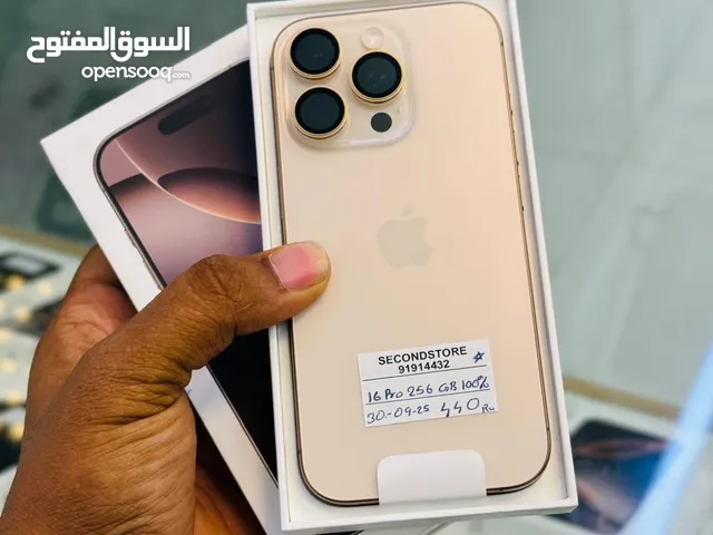 iPhone 16 Pro 256 GB with 100% bh and box - Warranty piece - All good
