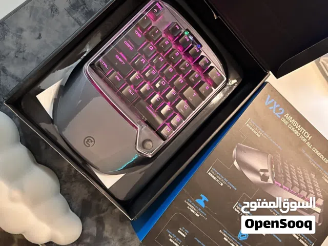 كيبورد وماوس من شركة قيم سير VX2 ممتاز حق الكونسل لـPs4  او Ps5 او Xbox
