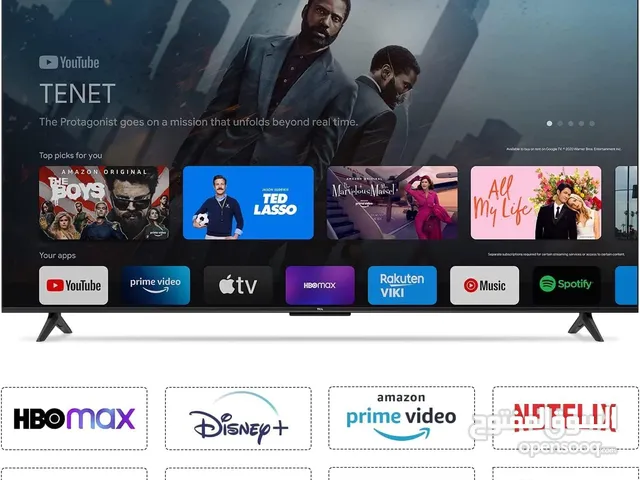 TCL Smart 4K LED Television (50in, 50P635)