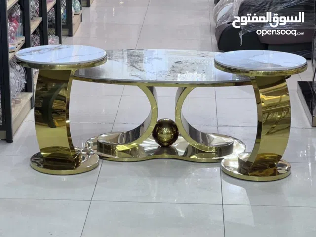 طاوله مجالس عربي وطاوله كنب وصاله رخام وزجاج وجميع انوع الطاوله