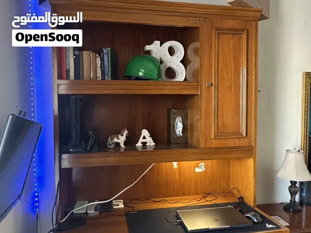 مكتبه خشب صاج + كومدي 3 جرار