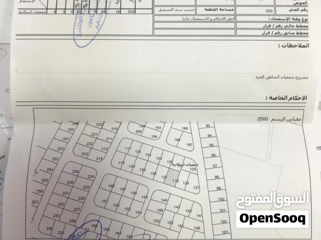 Residential Land for Sale in Amman Airport Road - Manaseer Gs