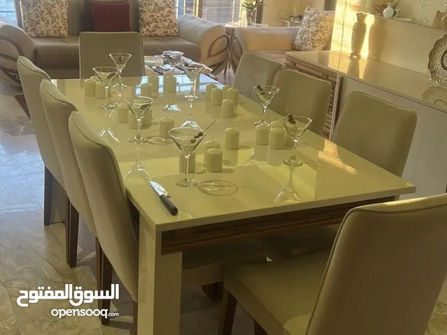 غرفة سفرة كامله للبيع جديد بحال وكالة