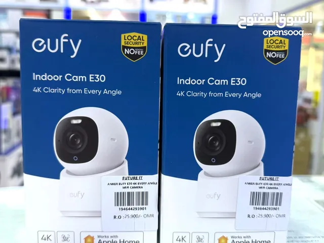 eufy Indoor Cam E30, Latest Generation, 4K UHD Security Camera,