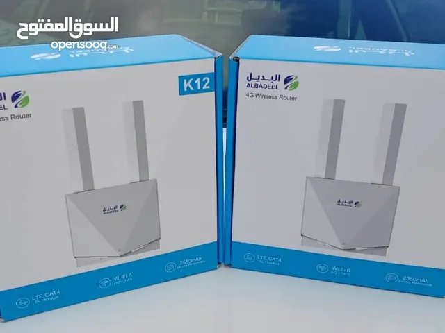 اجهزة انترنت (رواتر منزلي - البديل)  الاجهزة تقدر تركبلها شفرة LTT او ليبيانا او مدار.