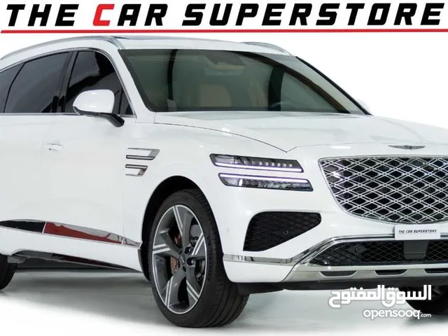 Genesis GV80 Royal-GCC-Al Rostamani Warranty Service Contract-Top Of The Line-22Inch Rims 2 Tone