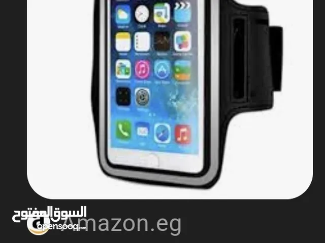 حافظة حامل سوار الذراع للجري والركض الرياضي للهواتف المحمولة، باللون الأسود