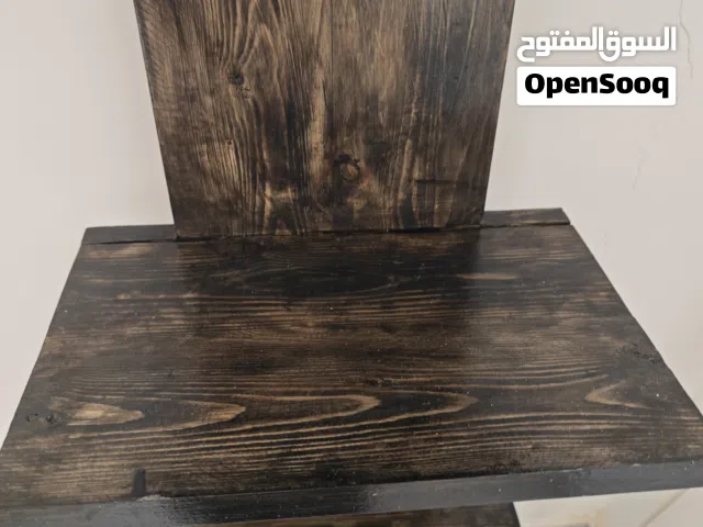 ارفف خشب طبيعي