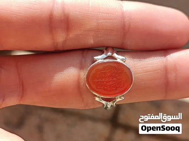 عقيق يماني مشمشي مخطوط