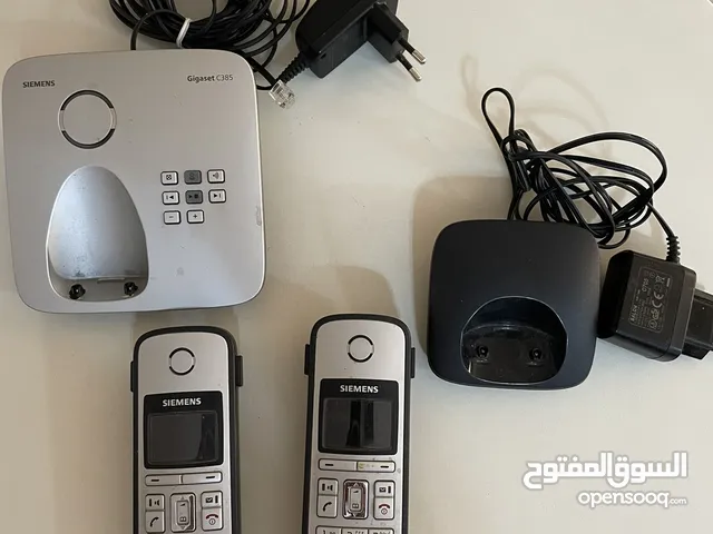 Cordless phones,twin handsets with built-in answering machine  تليفون لاسلكي