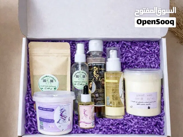 مجموعه منتجات العنايه بالشعر